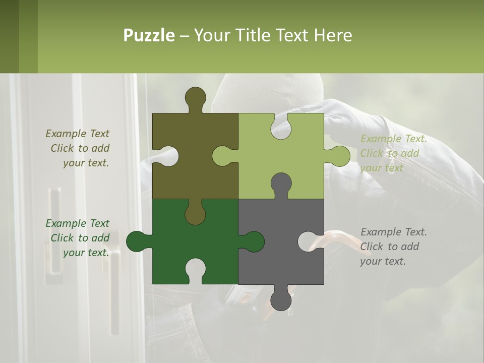 Illegal Bandit Rate PowerPoint Template