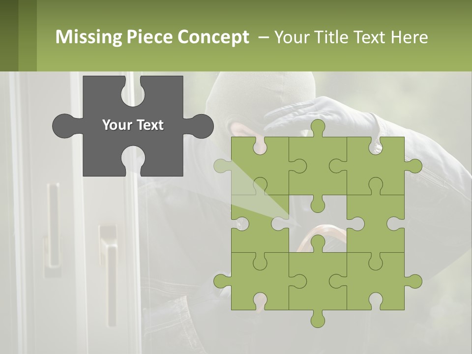 Illegal Bandit Rate PowerPoint Template