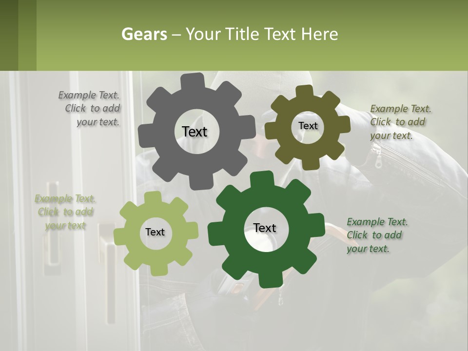 Illegal Bandit Rate PowerPoint Template