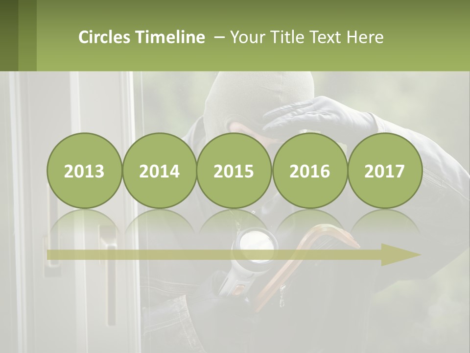 Illegal Bandit Rate PowerPoint Template