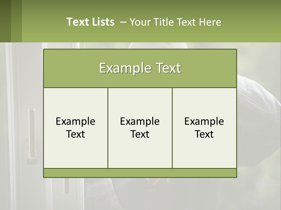 Illegal Bandit Rate PowerPoint Template