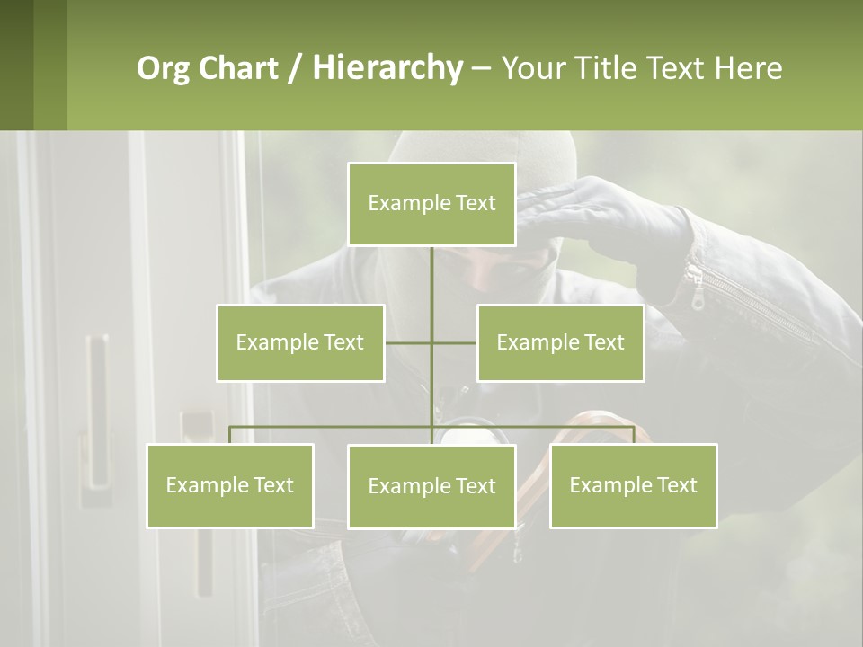 Illegal Bandit Rate PowerPoint Template