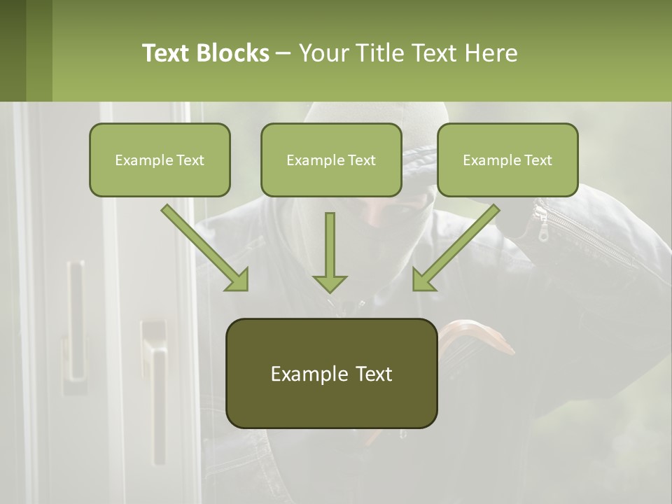Illegal Bandit Rate PowerPoint Template