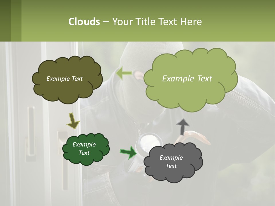 Illegal Bandit Rate PowerPoint Template