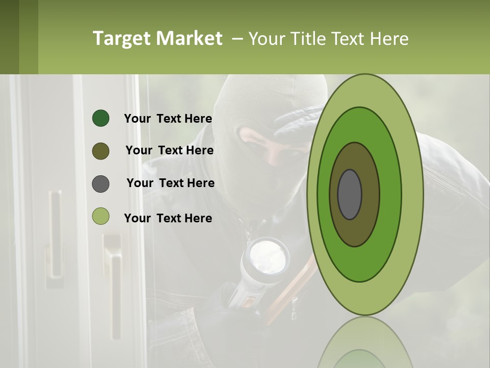 Illegal Bandit Rate PowerPoint Template