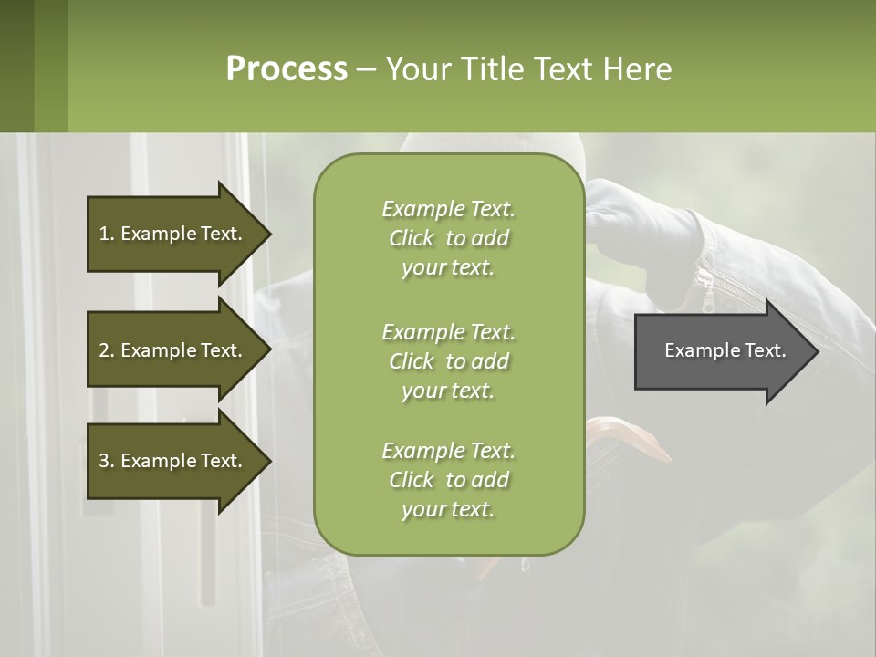 Illegal Bandit Rate PowerPoint Template