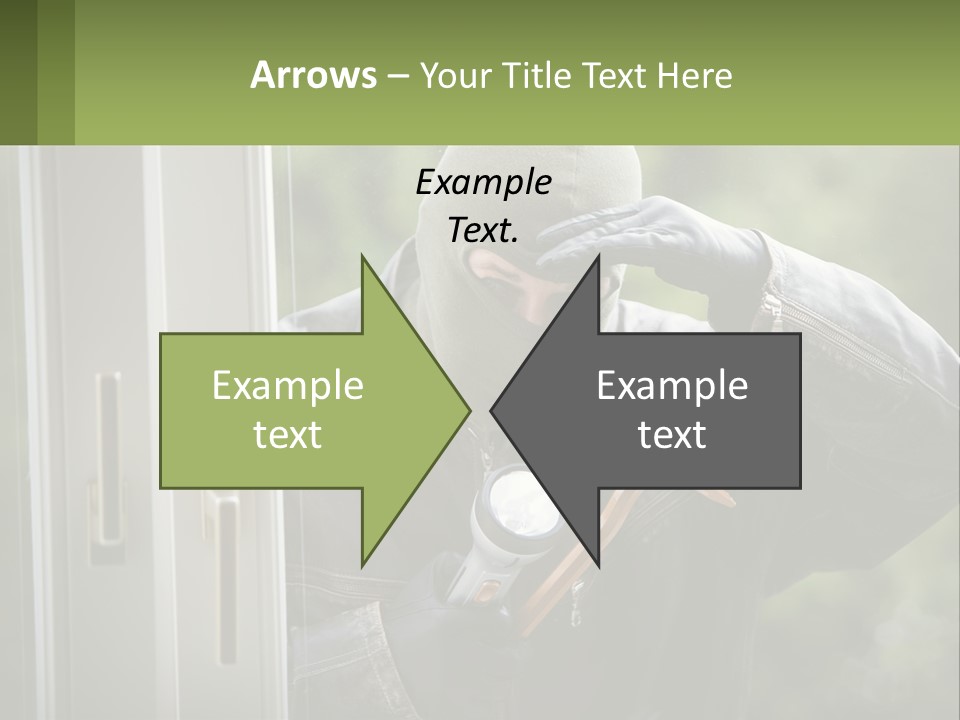 Illegal Bandit Rate PowerPoint Template
