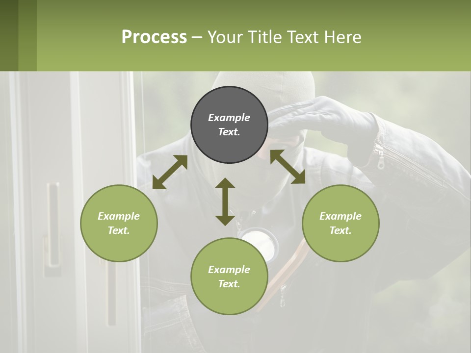 Illegal Bandit Rate PowerPoint Template