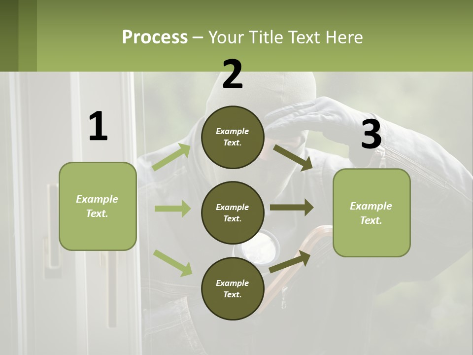 Illegal Bandit Rate PowerPoint Template