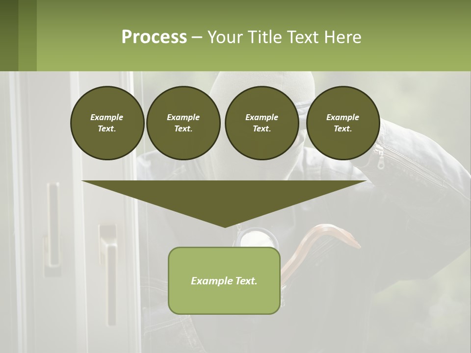 Illegal Bandit Rate PowerPoint Template