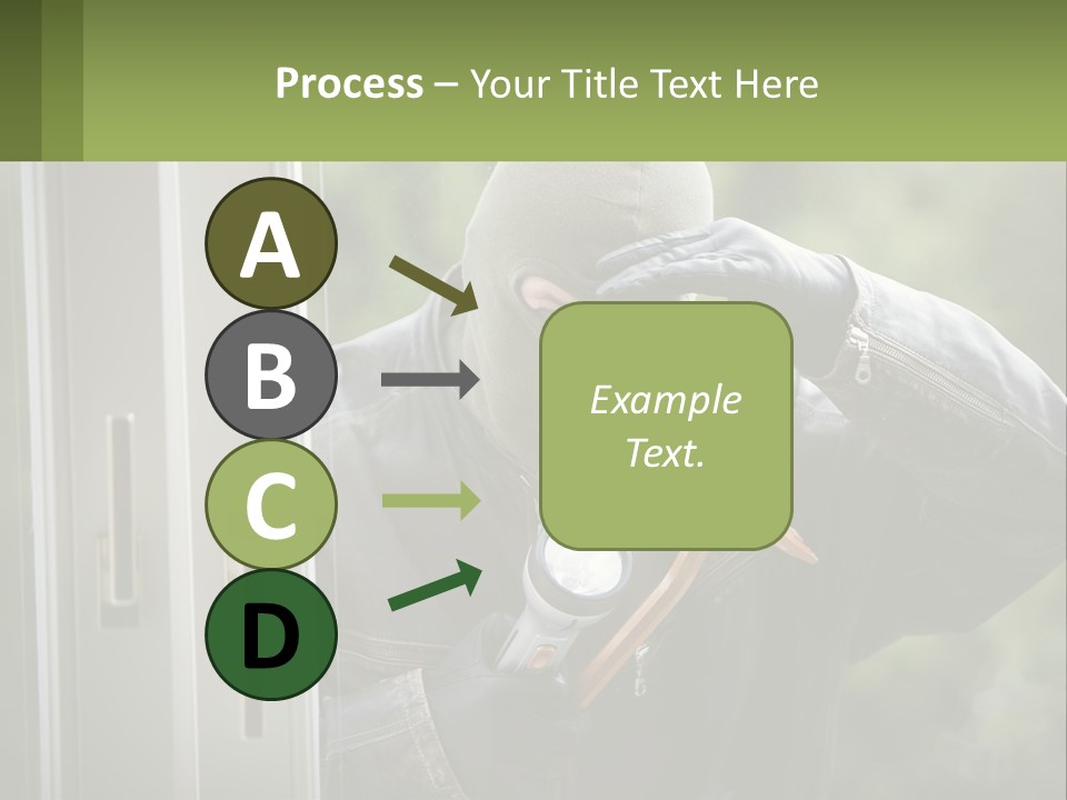 Illegal Bandit Rate PowerPoint Template