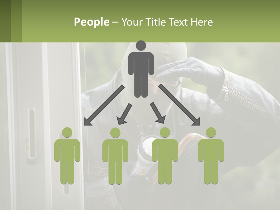 Illegal Bandit Rate PowerPoint Template