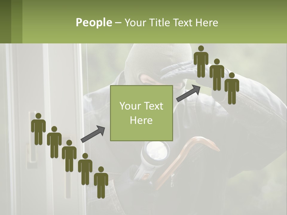 Illegal Bandit Rate PowerPoint Template