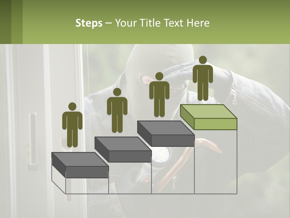 Illegal Bandit Rate PowerPoint Template