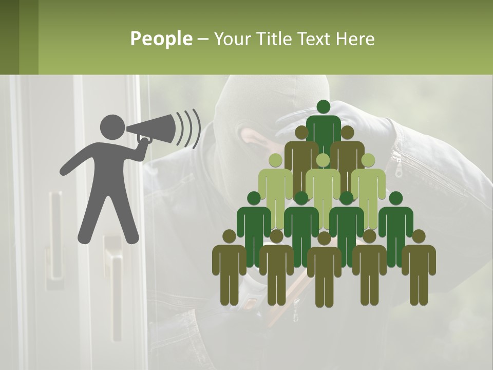 Illegal Bandit Rate PowerPoint Template