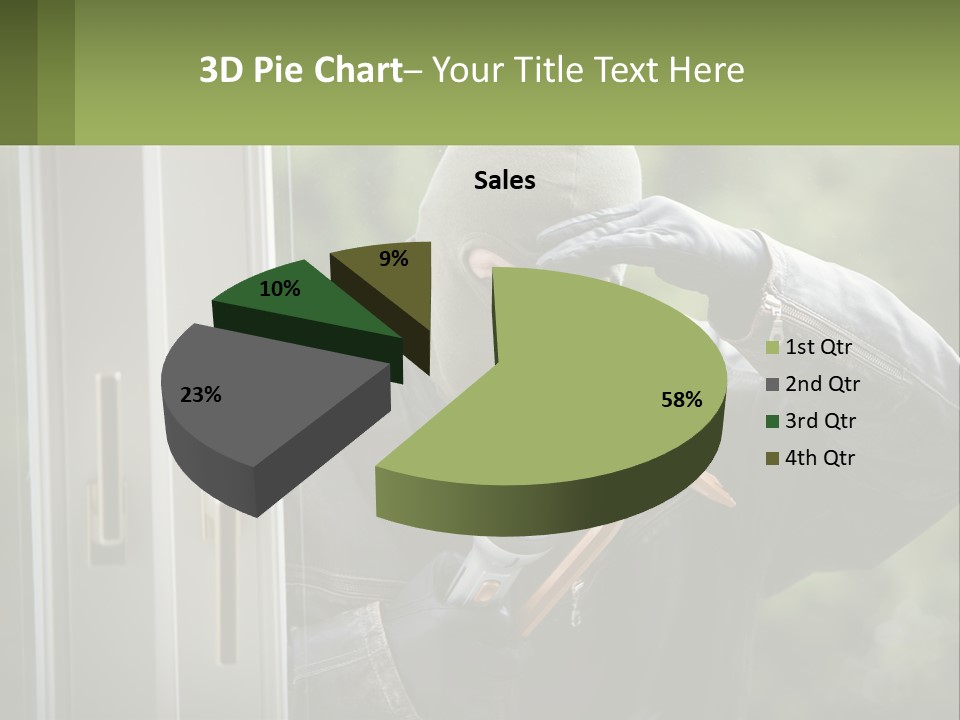 Illegal Bandit Rate PowerPoint Template