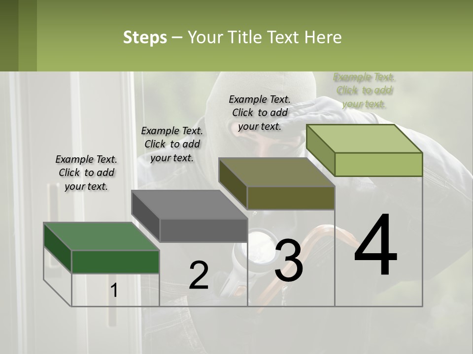 Illegal Bandit Rate PowerPoint Template