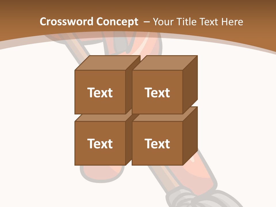 Clip Mopping Person PowerPoint Template