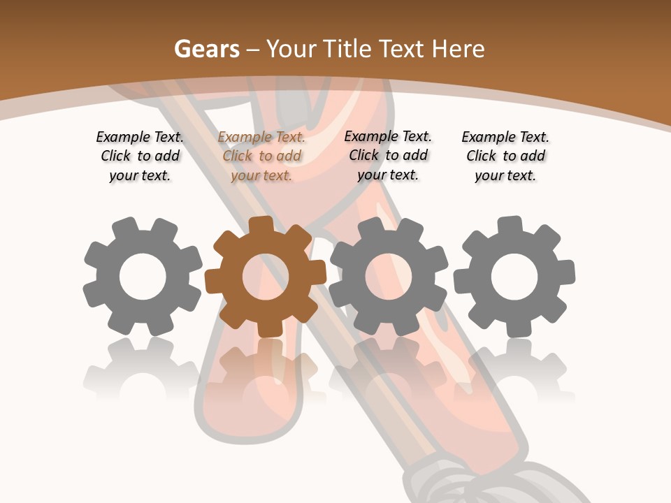 Clip Mopping Person PowerPoint Template