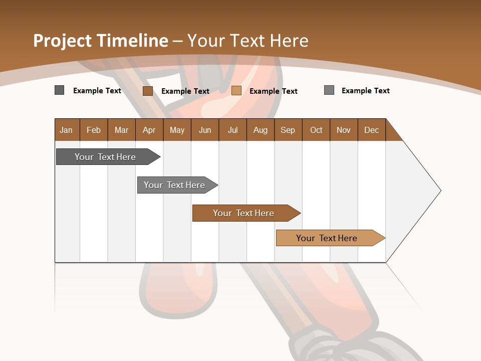 Clip Mopping Person PowerPoint Template