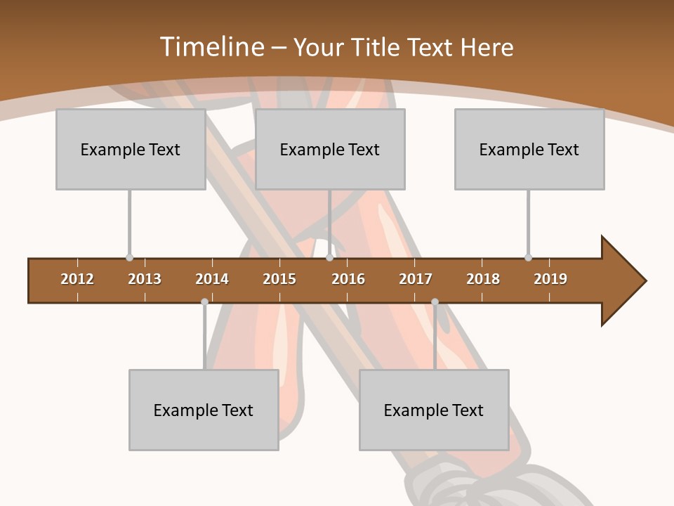 Clip Mopping Person PowerPoint Template