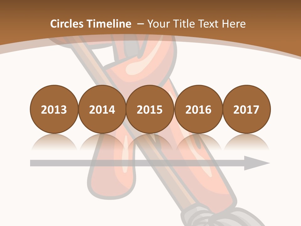 Clip Mopping Person PowerPoint Template