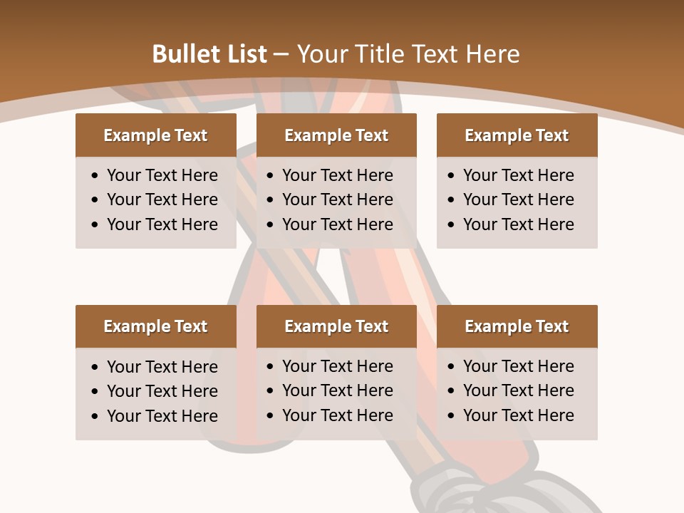 Clip Mopping Person PowerPoint Template