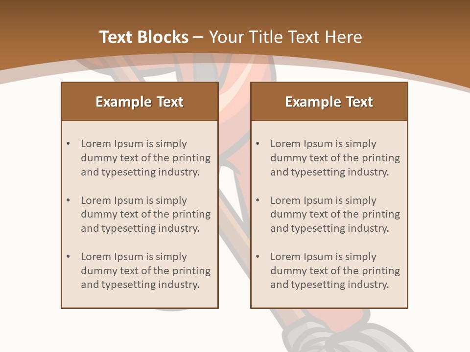 Clip Mopping Person PowerPoint Template