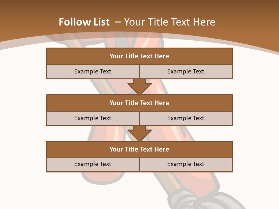 Clip Mopping Person PowerPoint Template