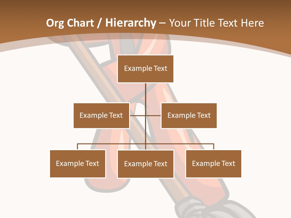 Clip Mopping Person PowerPoint Template