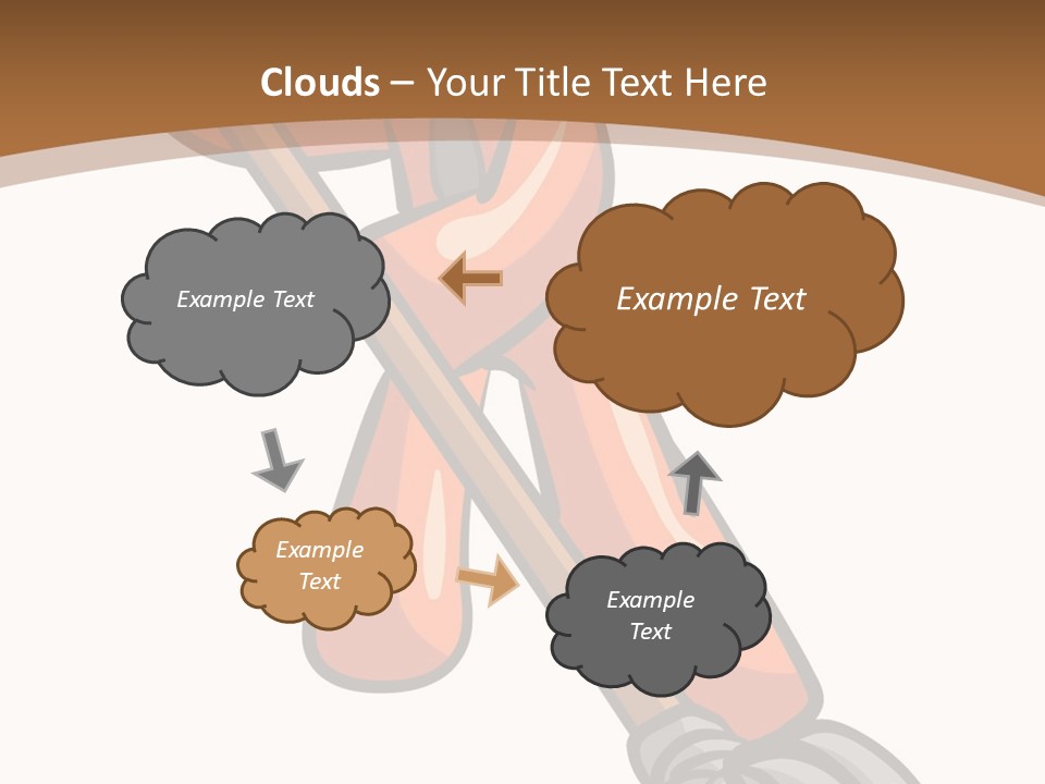 Clip Mopping Person PowerPoint Template