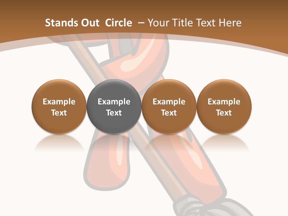 Clip Mopping Person PowerPoint Template