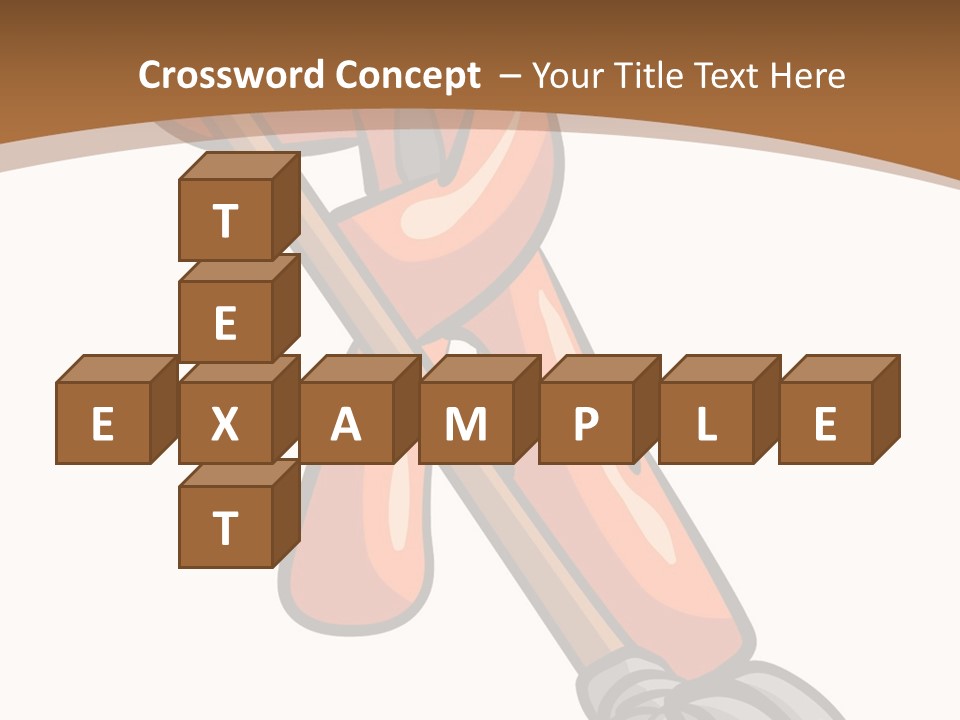 Clip Mopping Person PowerPoint Template