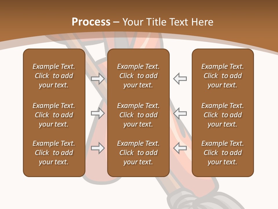 Clip Mopping Person PowerPoint Template