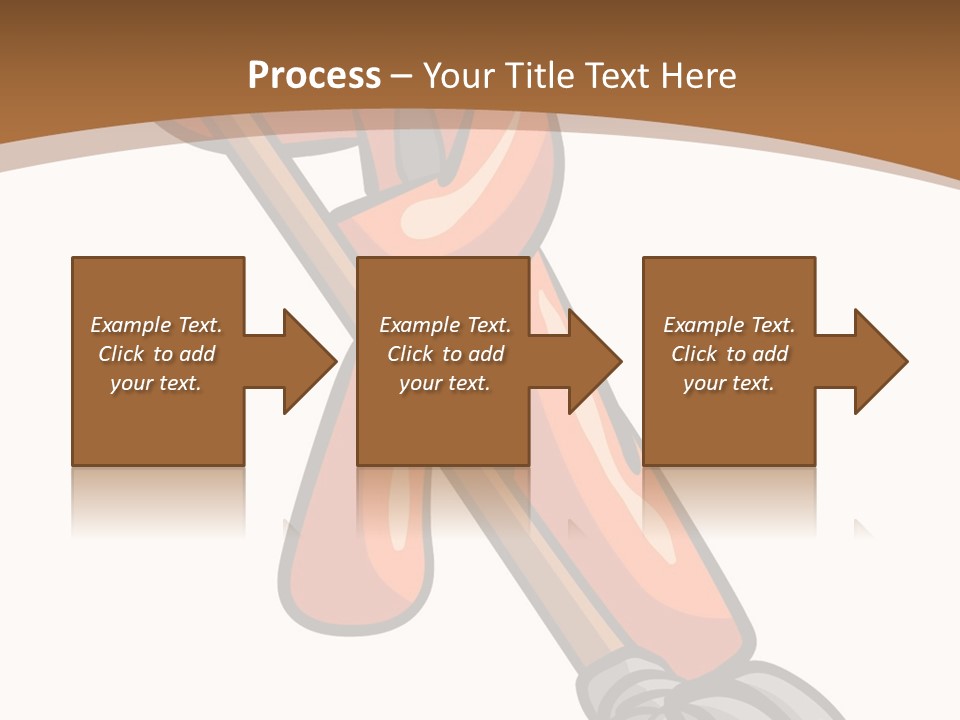 Clip Mopping Person PowerPoint Template