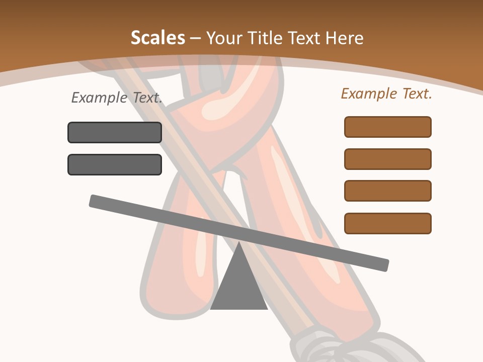 Clip Mopping Person PowerPoint Template
