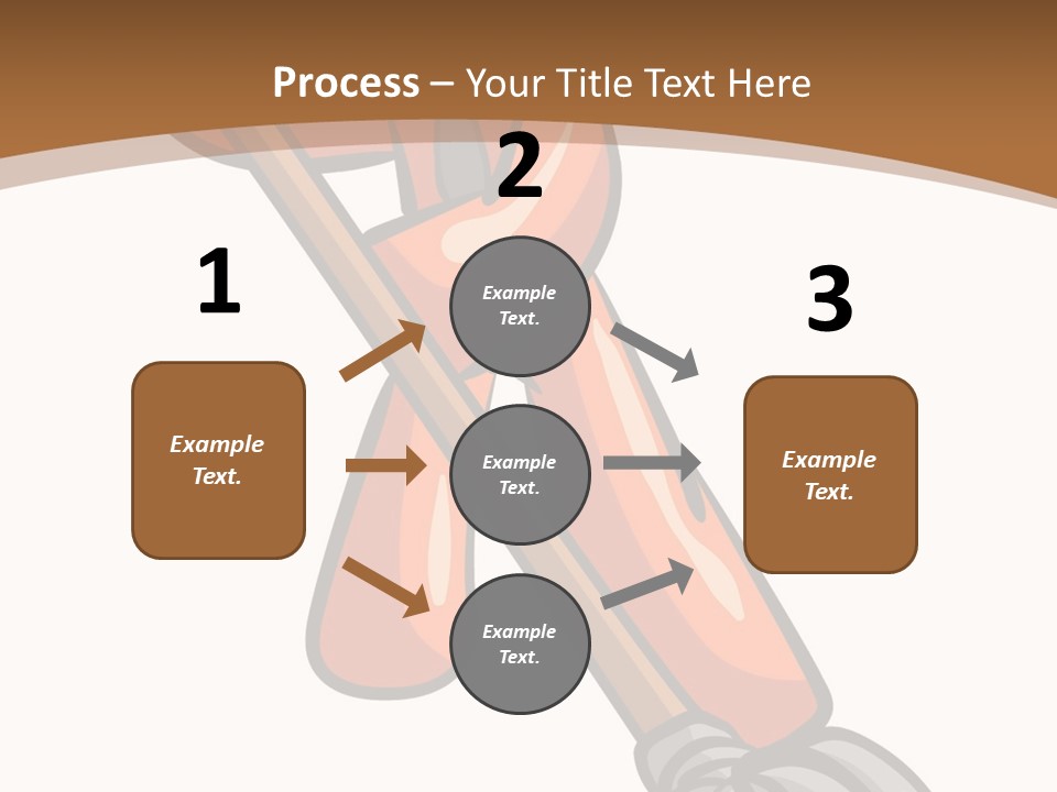 Clip Mopping Person PowerPoint Template