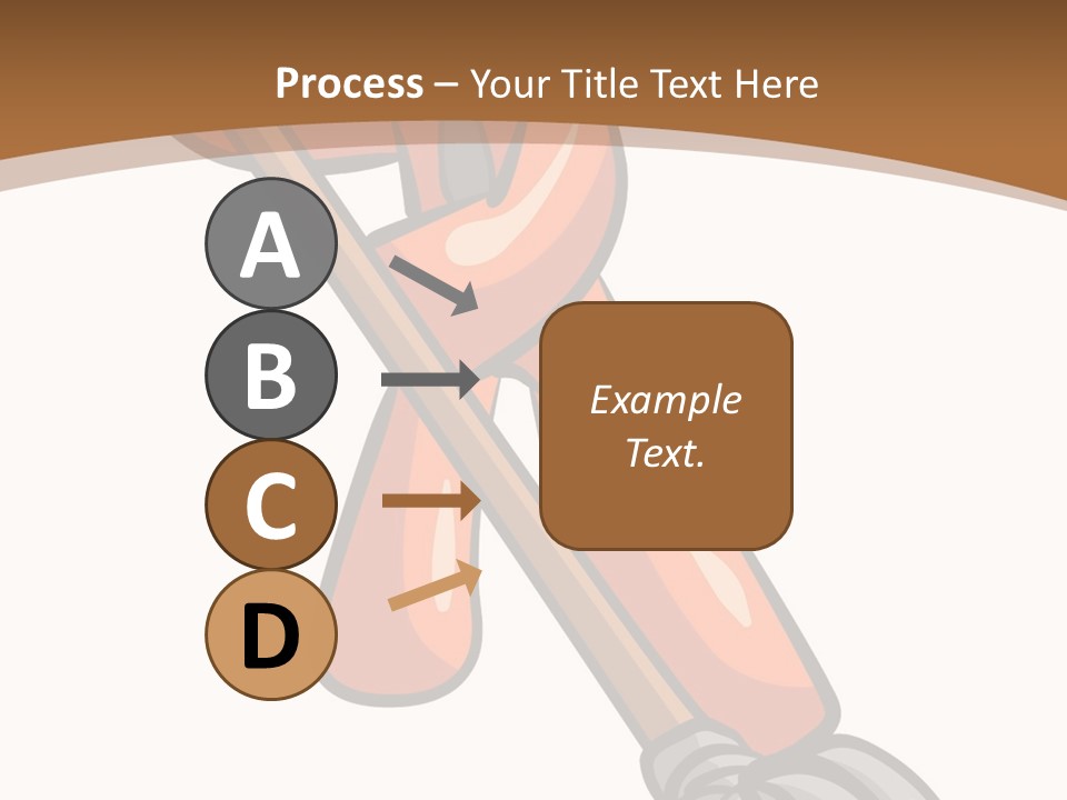 Clip Mopping Person PowerPoint Template