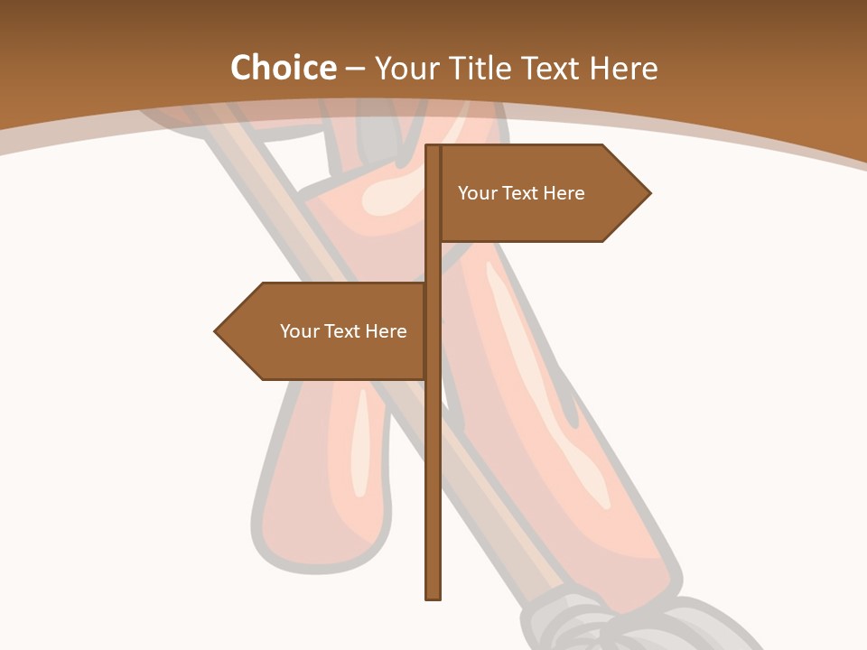 Clip Mopping Person PowerPoint Template