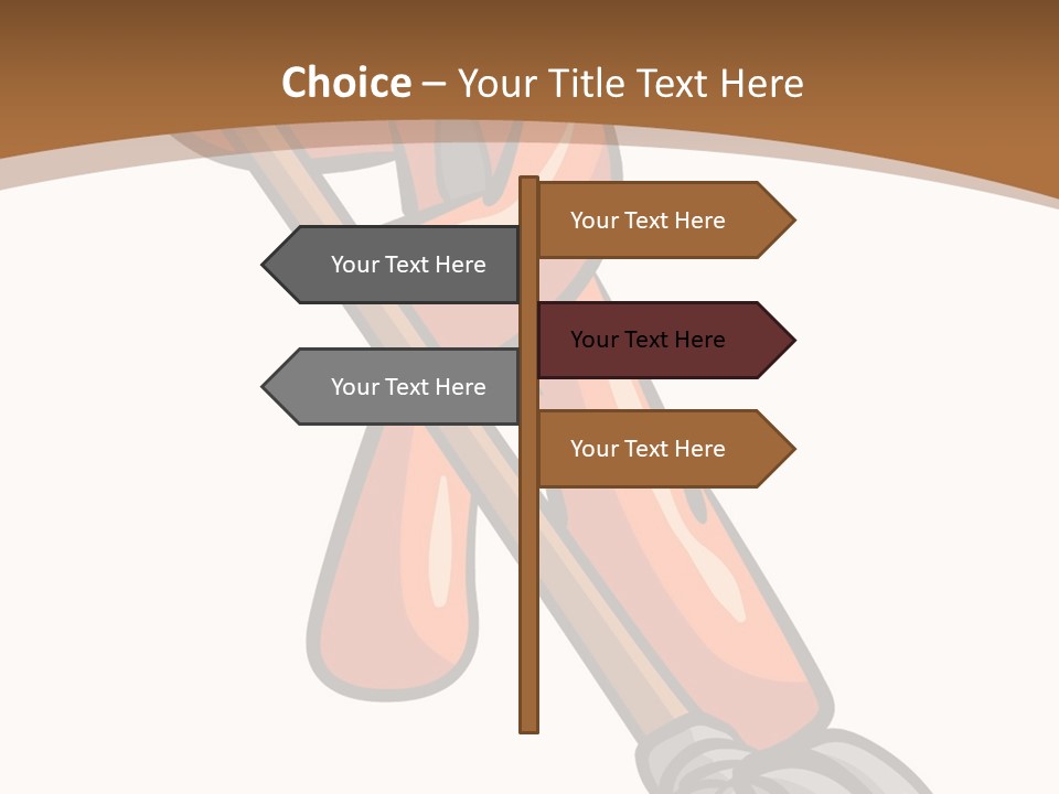 Clip Mopping Person PowerPoint Template