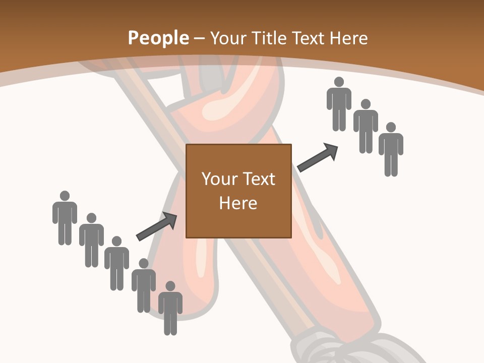 Clip Mopping Person PowerPoint Template