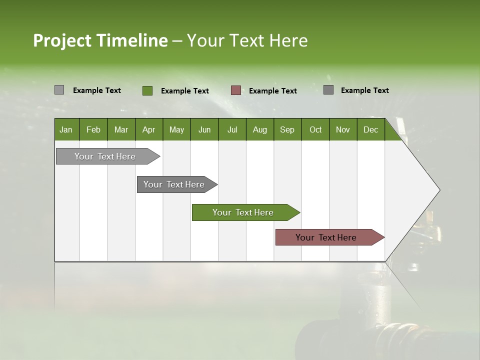 Rain Yard Wet PowerPoint Template