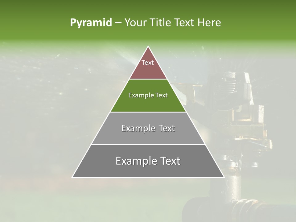 Rain Yard Wet PowerPoint Template