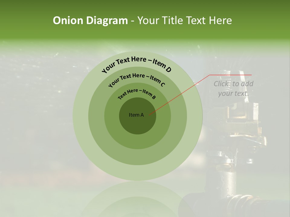 Rain Yard Wet PowerPoint Template