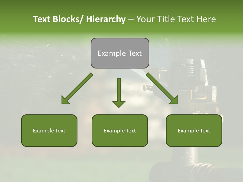 Rain Yard Wet PowerPoint Template