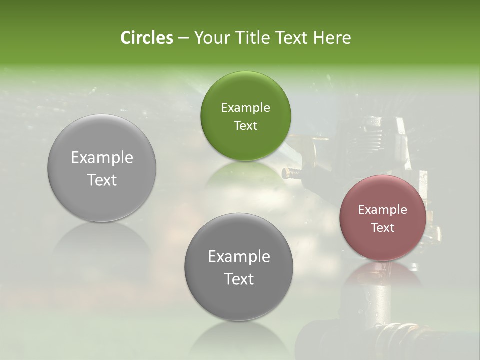 Rain Yard Wet PowerPoint Template