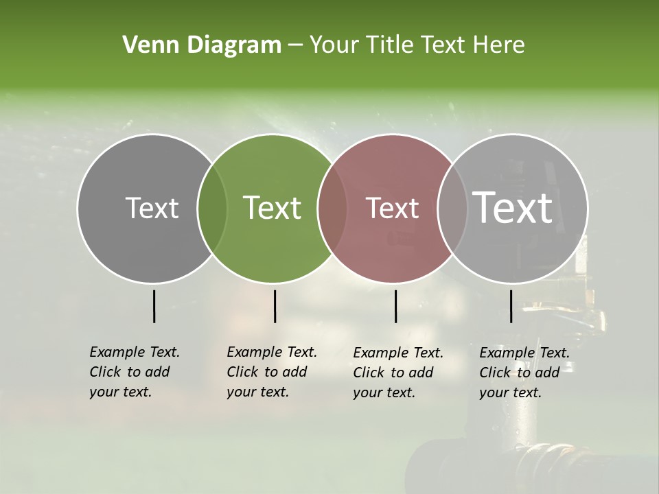 Rain Yard Wet PowerPoint Template