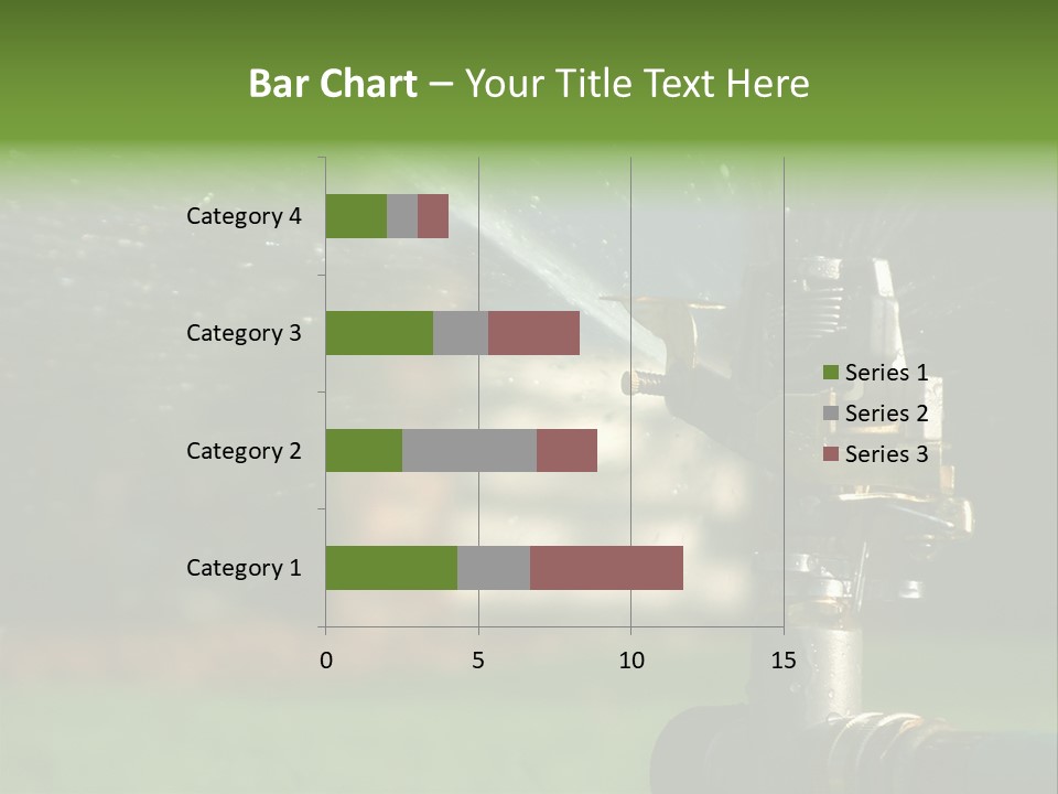 Rain Yard Wet PowerPoint Template
