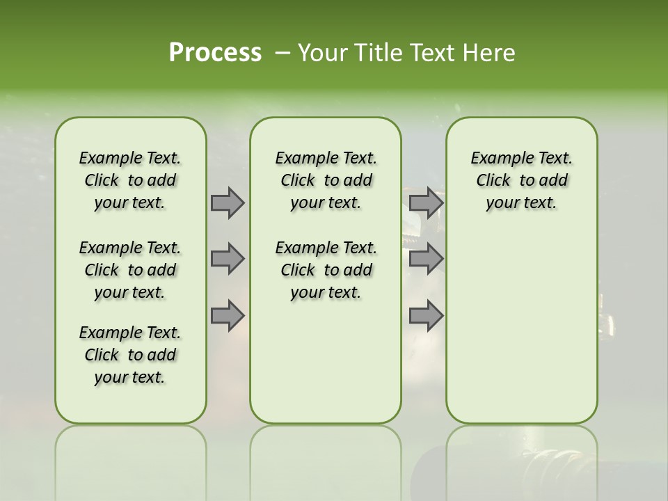 Rain Yard Wet PowerPoint Template