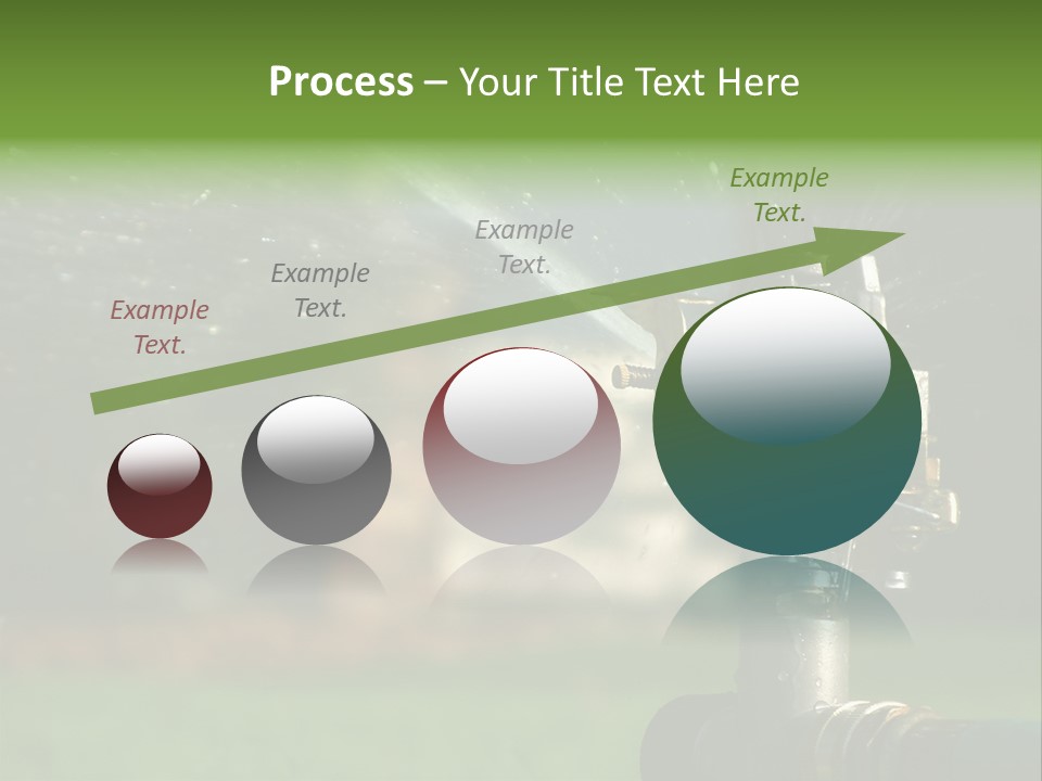 Rain Yard Wet PowerPoint Template